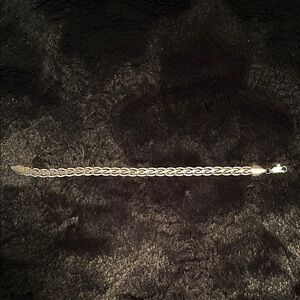 925 Sterling Silver Rope Chain Bracelet